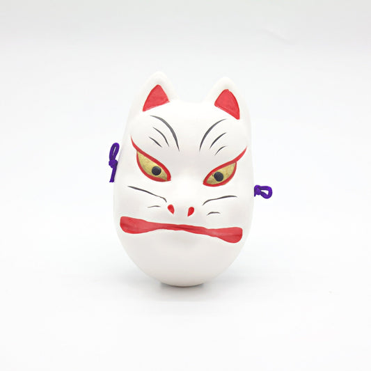 Fox Ceramic Decorative Mask - Small
