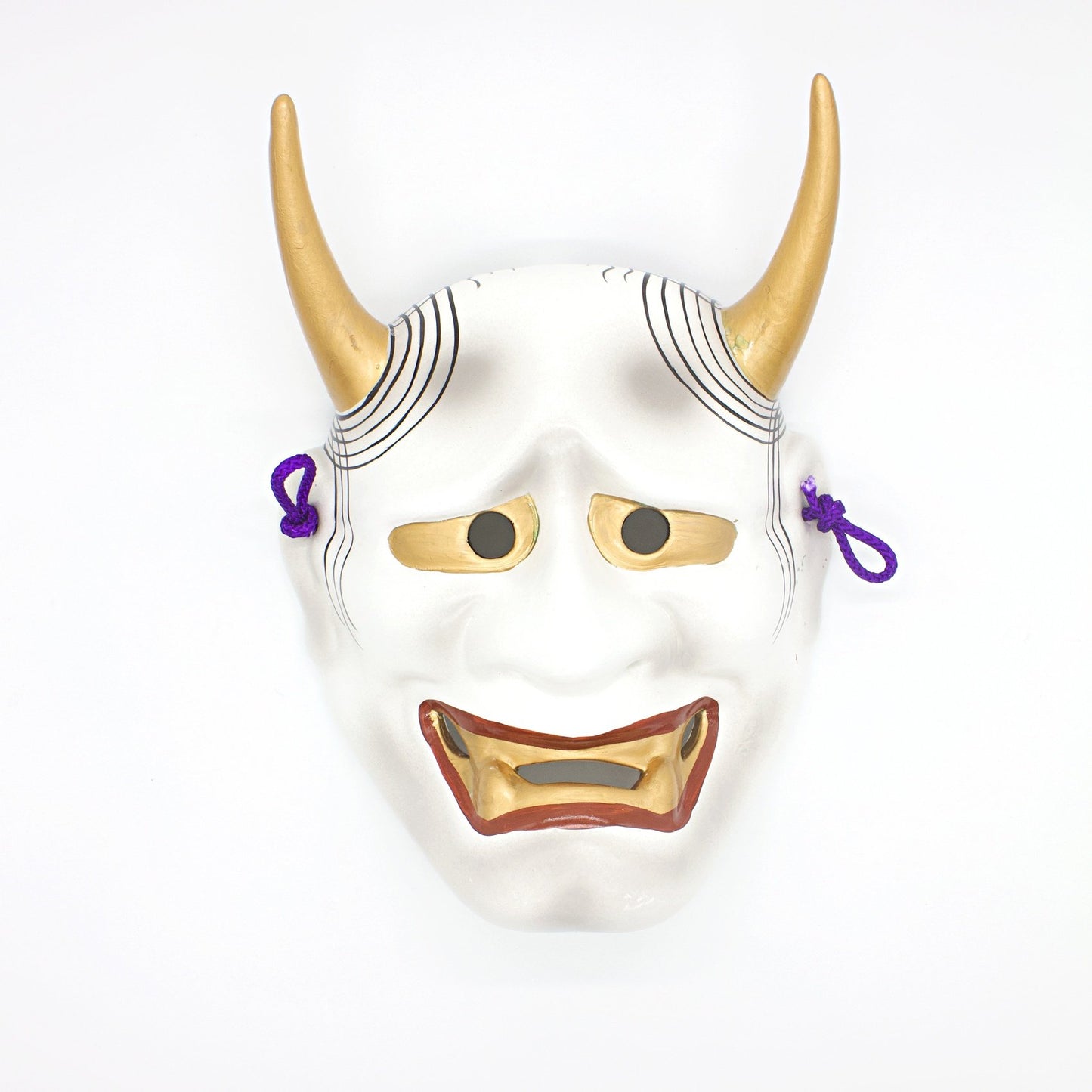 Hannya Ceramic Decorative Mask - Medium