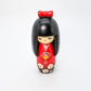 Hand-carved and Hand-painted Kokeshi Doll