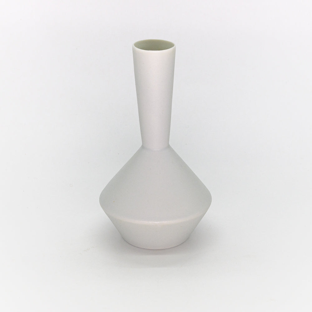 Frustum - Minoyaki single-flower vase - Indigo