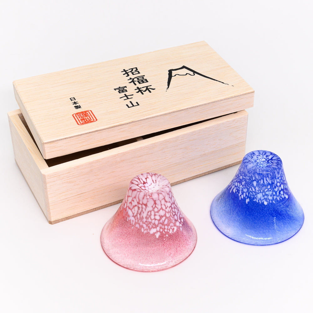 Mount Fuji Sake Cups - Handmade