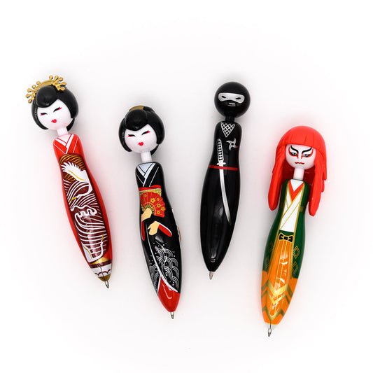 Traditional Figures Ballpoint Pen - Geisha