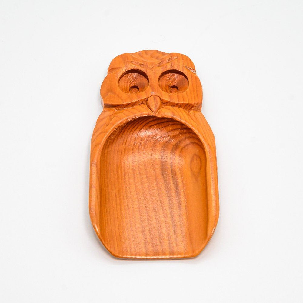 Wooden Owl Spoon - Hokkaido