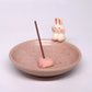 Rabbit incense holder