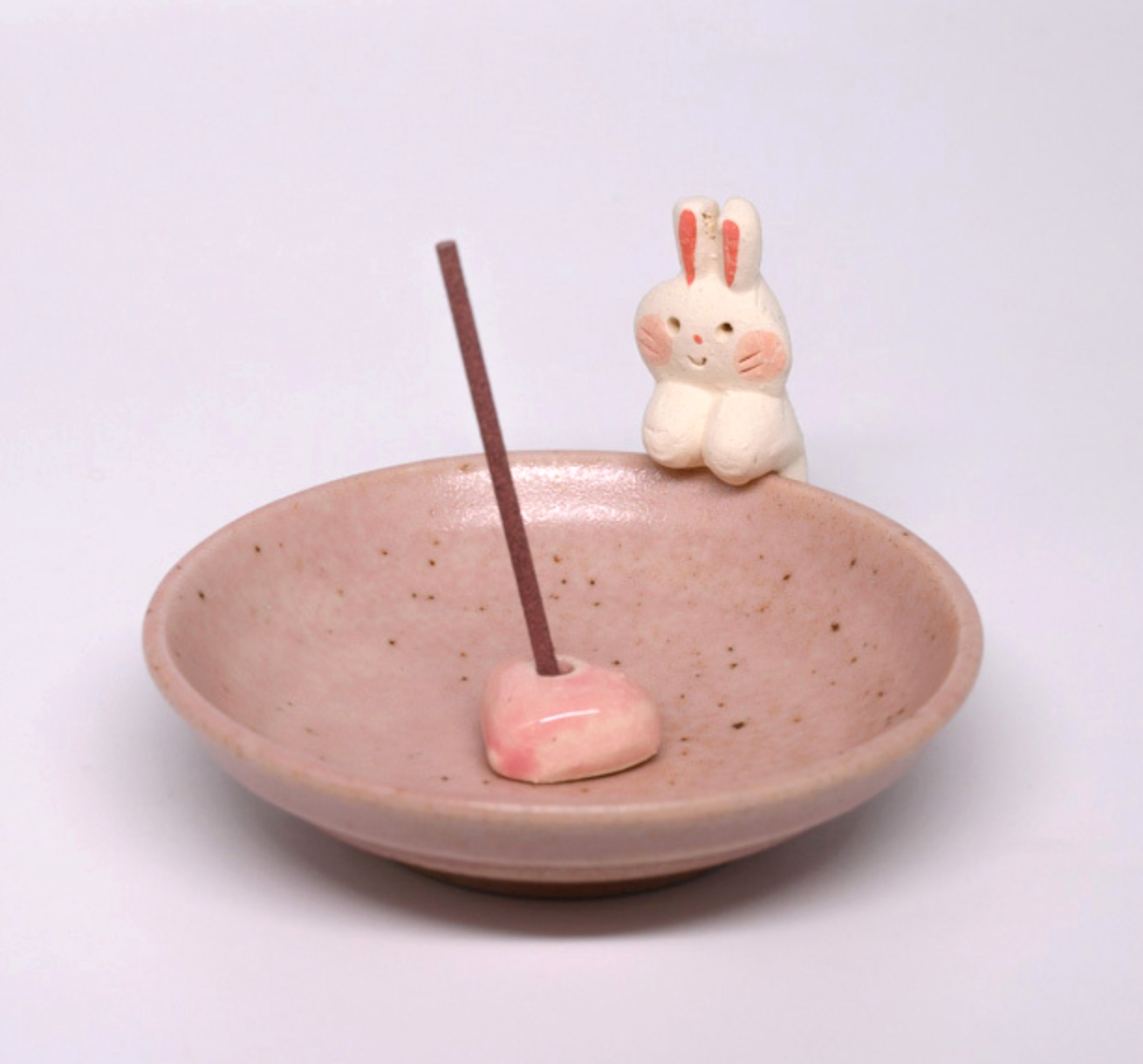 Rabbit incense holder